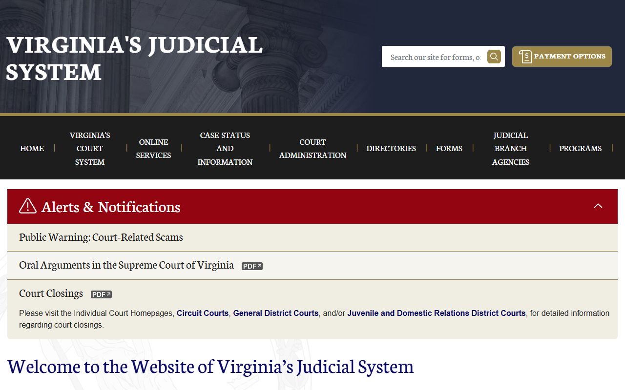 Albemarle County marriage records - Virginia Judicial System case information