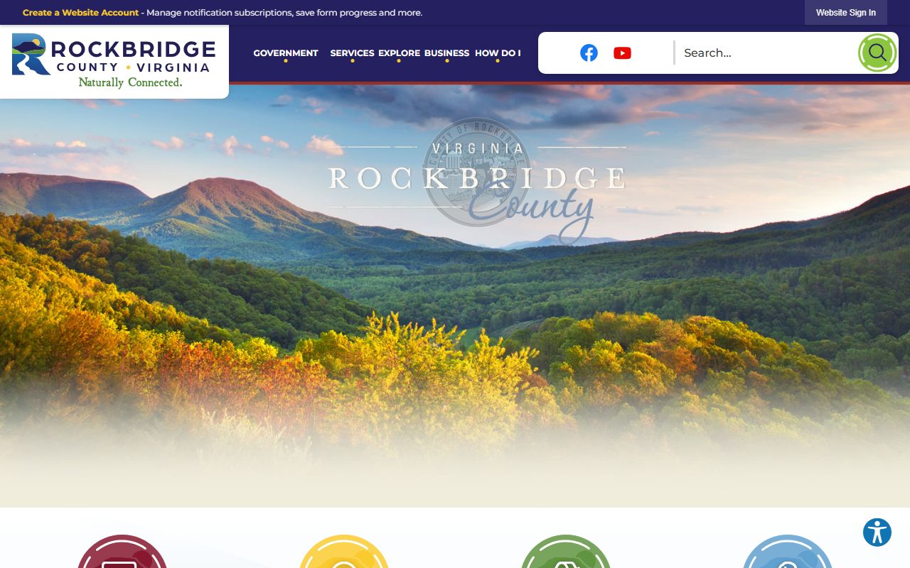 Rockbridge County Government portal - marriage records information